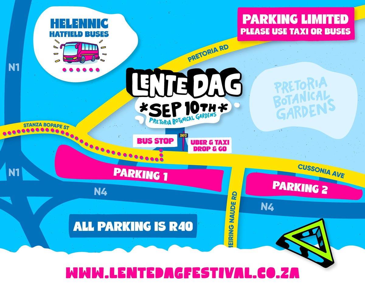 Lentedag festival parking and transport arrangements