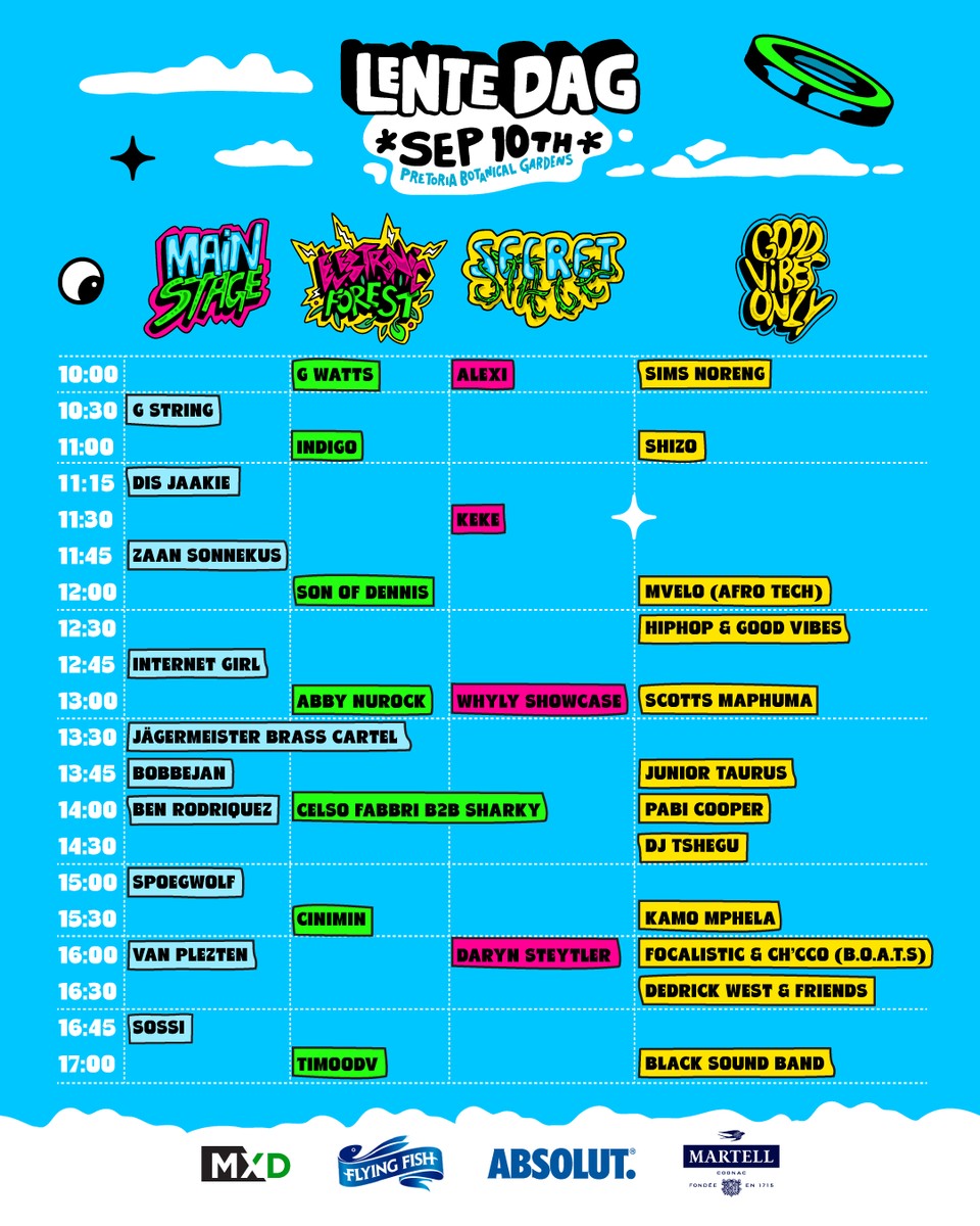 Lentedag Festival 2025 Lineup